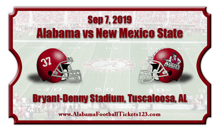 Alabama Crimson Tide Vs New Mexico State Aggies Football