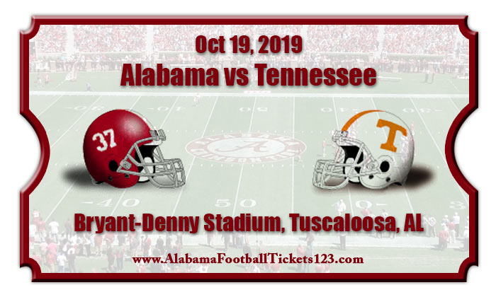 Alabama Crimson Tide Vs Tennessee Volunteers Football