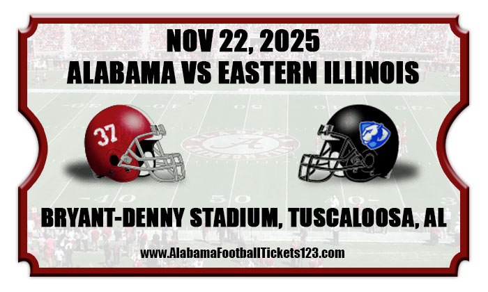 2025 Alabama Vs Eastern Illinois